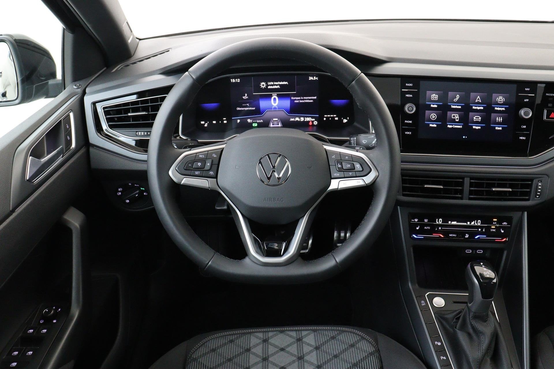 VOLKSWAGEN POLO 1.0 TSI R-LINE EDITION -PANO.DAK|KEYLESS|CAR, 12 maanden, Stof, Gebruikt, Euro 6