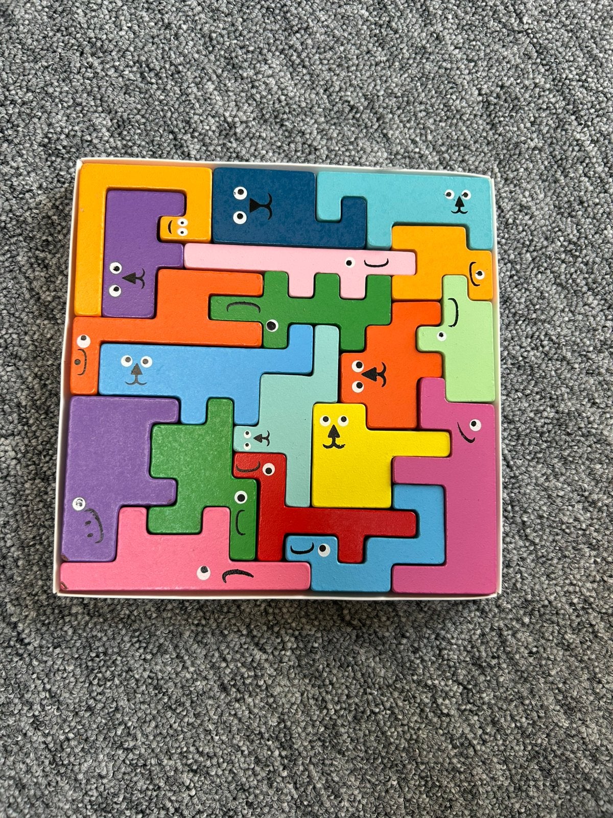 Houten dieren puzzel, Kinderen en Baby's, Ophalen, Gebruikt, 10 tot 50 stukjes, Van hout