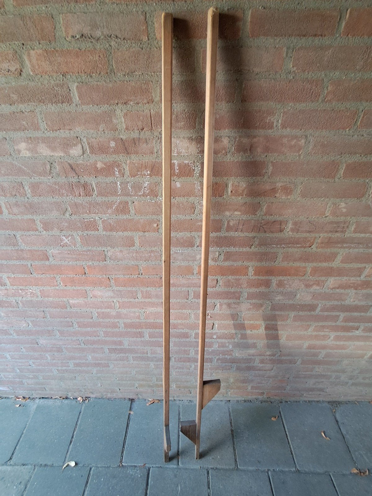 Houten stelten - Klassiek speelplezier voor jong en oud, Ophalen, Gebruikt