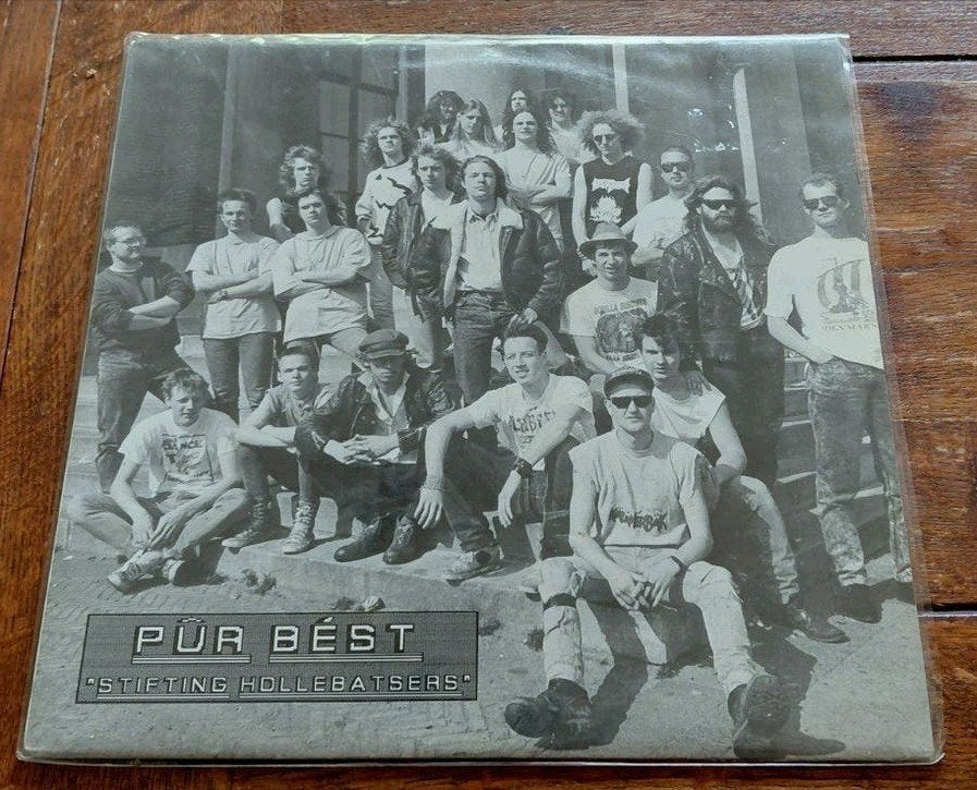 Pûr Bést Stifting Hollebatsers Friese Metal uit 1990's, LP, Gebruikt, Death metal, Ophalen of Verzenden