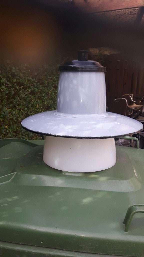 stallamp,straatlamp,tb200,straatverlichting,oude straatlamp, Antiek en Kunst, Curiosa en Brocante, Ophalen