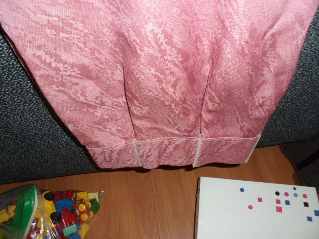 gordijnen oud rose, Huis en Inrichting, Stoffering | Gordijnen en Lamellen, Gebruikt, Overige kleuren, 200 cm of meer, Ophalen of Verzenden