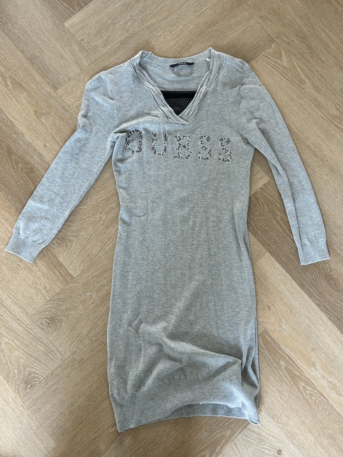 Jurk Guess - Maat 12, Maat 38/40 (M), Zwart, Ophalen of Verzenden, Zo goed als nieuw