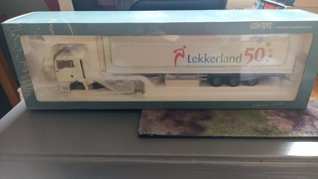 Lekkerland model vrachtauto., Hobby en Vrije tijd, Ophalen of Verzenden, Nieuw, Auto