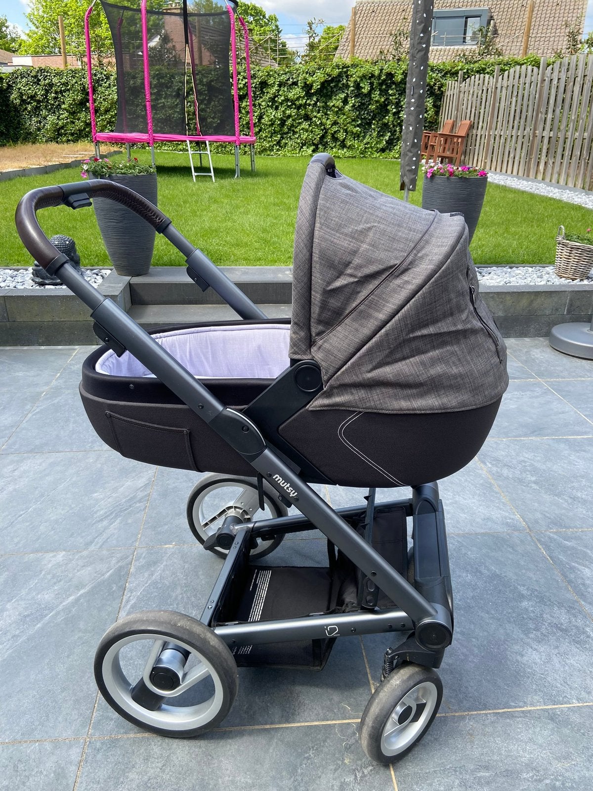 Mutsy Kinderwagen i2, Zo goed als nieuw, Mutsy, Met reiswieg, Ophalen