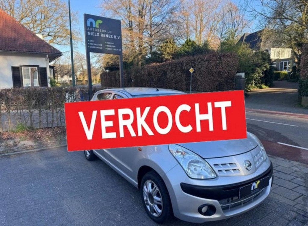 Nissan PIXO 1.0/25.000 Km!/Airco/APK/4X Nieuwe banden/Beurt/, Auto's, Euro 5, Gebruikt, Met garantie (alle), 4 stoelen