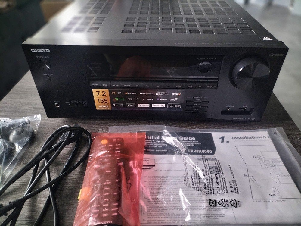 ONKYO TX-NR6050 Surround-receiver nieuw, Ophalen of Verzenden, Nieuw, 120 watt of meer, Onkyo