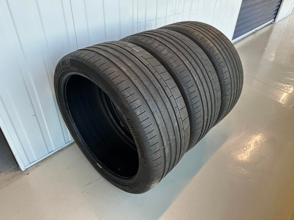 3x Continental SportContact 6 XL AO 108Y 295/35/23 Zomer, Gebruikt, 295 mm, Overige maten, Ophalen of Verzenden