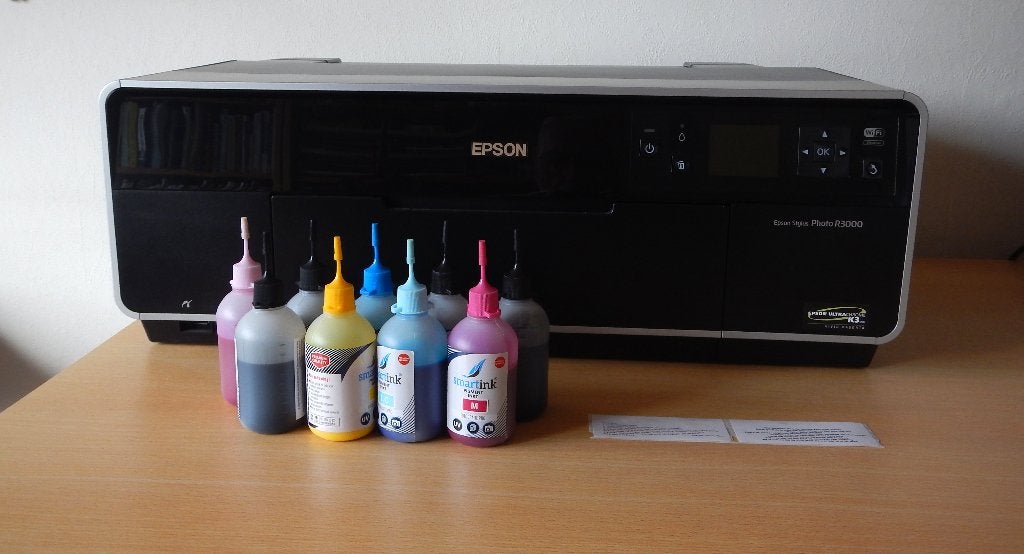 Epson Stylus Photo R3000, Computers en Software, Printers, Ophalen, Gebruikt, Fotoprinter, Kleur printen