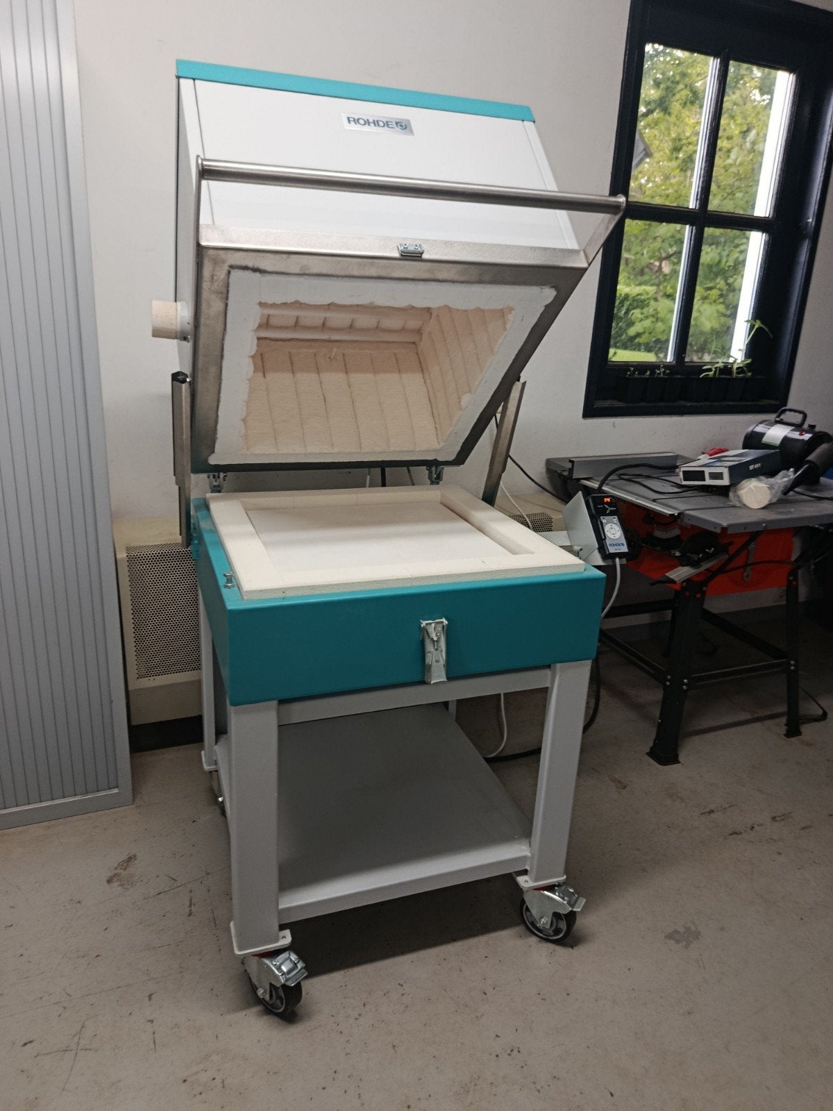 Glasoven Rohde FE 100 S, Ophalen
