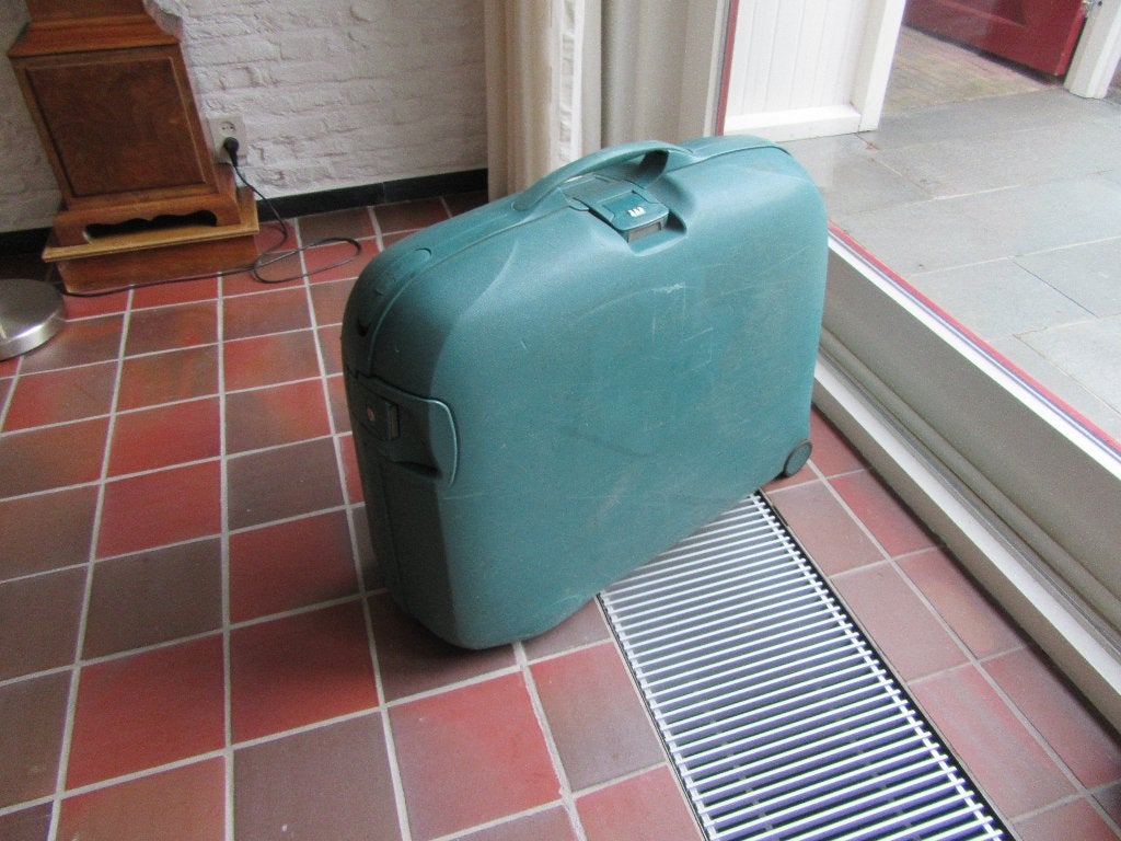 SAMSONITE KOFFER, Gebruikt, Hard kunststof, 70 cm of meer, 55 cm of meer