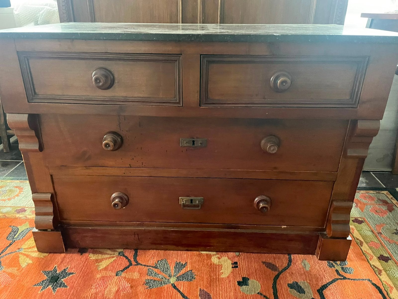 Commode ladenkast brocante, Ophalen, Overige materialen, Gebruikt, 100 tot 150 cm