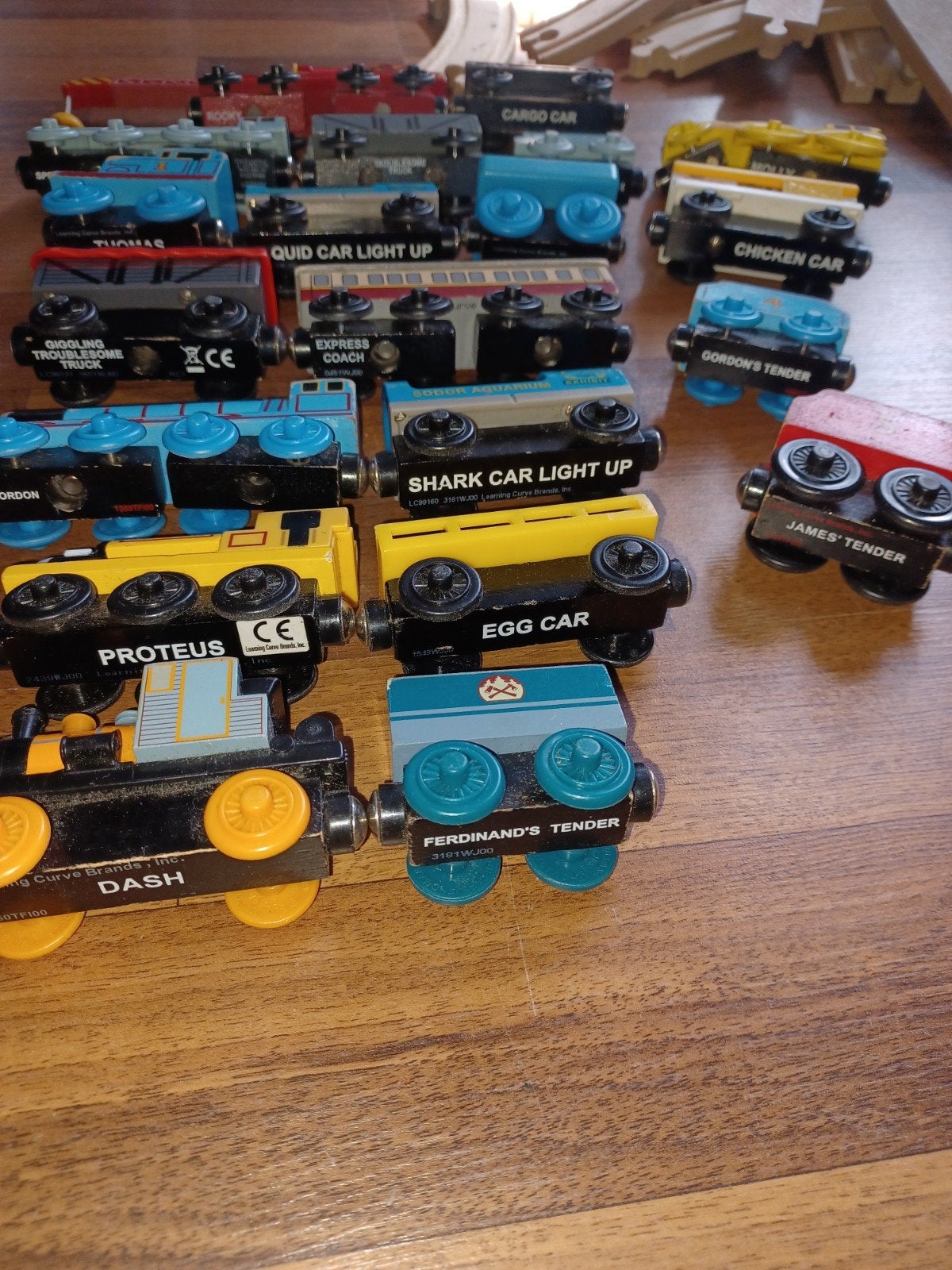 Grote Thomas de Trein houten treinbaan set, Ophalen of Verzenden, Gebruikt