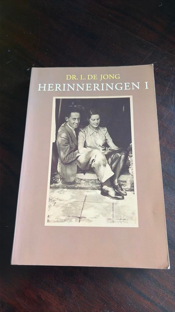 Herinneringen - Dr. L. de Jong, Boeken, Gelezen, Overige, Ophalen of Verzenden, L. de Jong