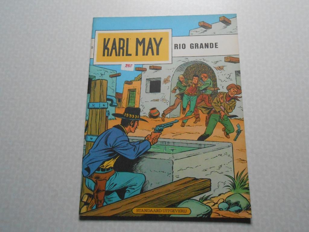 Karl may 35 Rio Grande 1972 1 ste druk., Willy Vandersteen, Eén stripboek, Nieuw, Ophalen of Verzenden