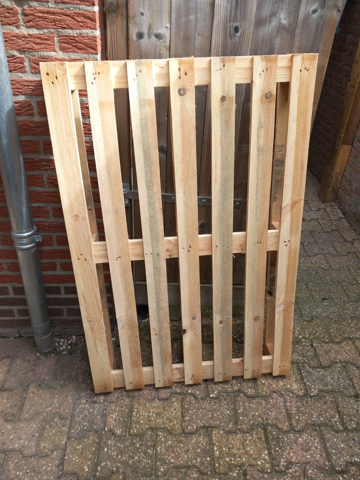droge pallet gratis afhalen, Ophalen, 50 mm of meer, Minder dan 200 cm, Vuren