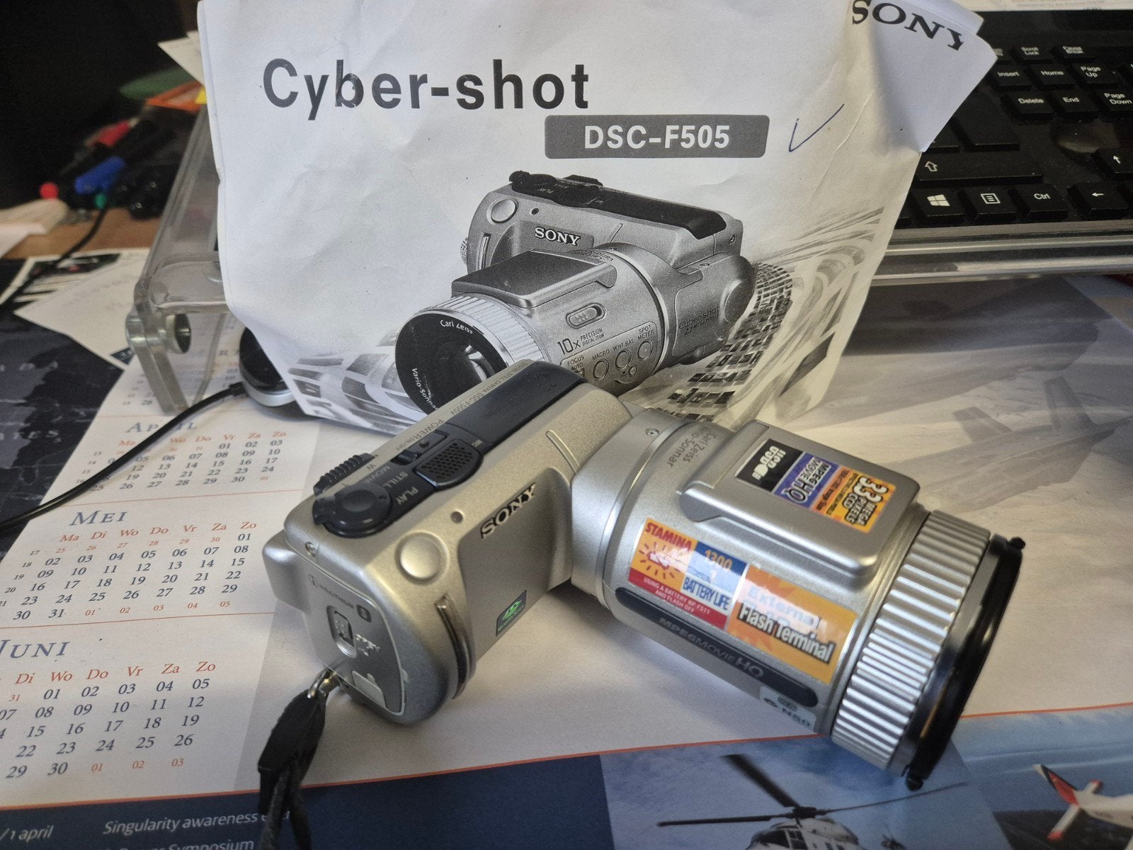 Sony cybershot DSC-F505, Overige typen, Zo goed als nieuw, Sony, Geheugenkaart