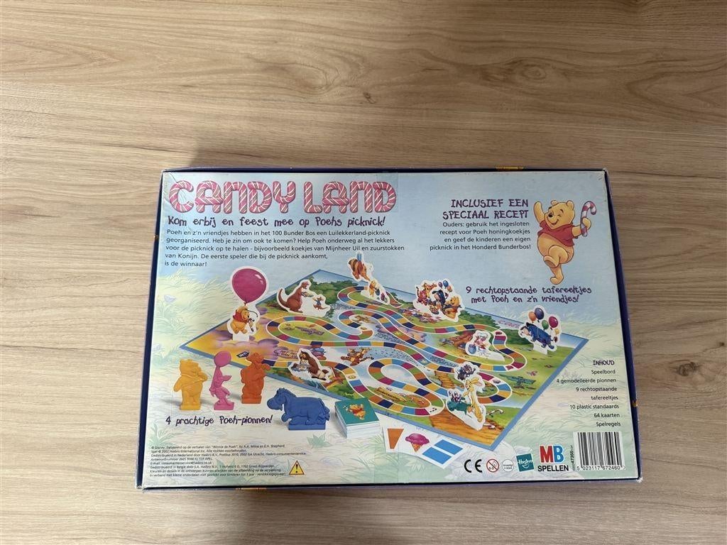 Disney Candy land Winnie the Pooh - s1004, Hobby en Vrije tijd, Gezelschapsspellen | Bordspellen, Verzenden, Zo goed als nieuw