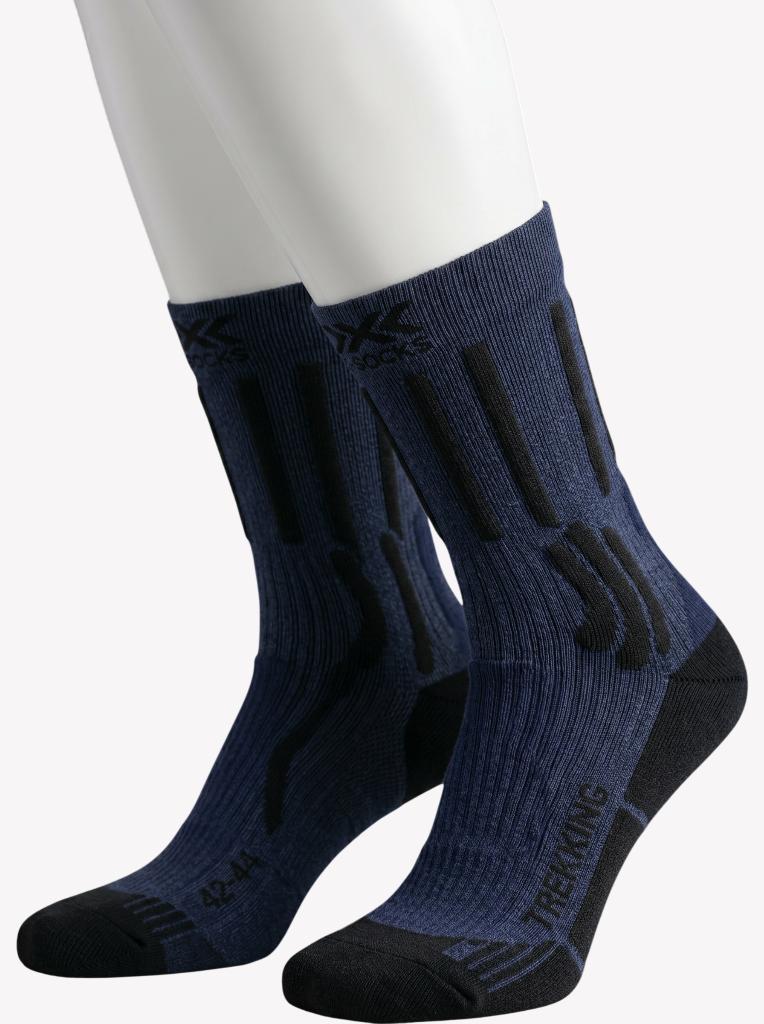 Wandelsokken dames heren X-Socks Trek X CTN Trekkingsokken, Sokken en Kniesokken, Blauw, X-Socks, Nieuw