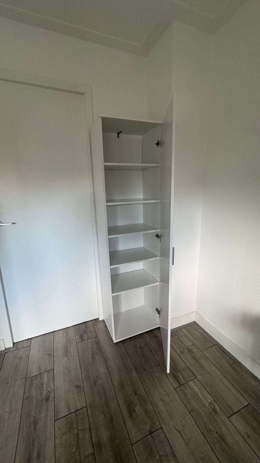 Kast Inka, Leen Bakker, 184x50x34,5 cm, Ophalen, 50 tot 100 cm, Zo goed als nieuw, 150 tot 200 cm