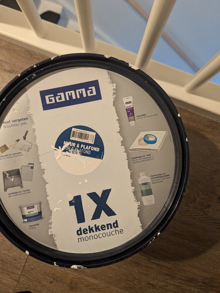 Verf saus van Gamma, Ophalen of Verzenden, Gebruikt, Wit