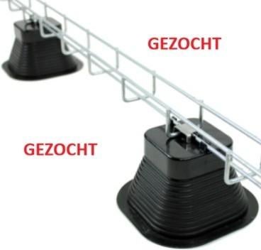 ✅***GEZOCHT***: draadgoot plat dak met steunen  meter, Doe-het-zelf en Verbouw, Elektra en Kabels, Ophalen of Verzenden, Nieuw