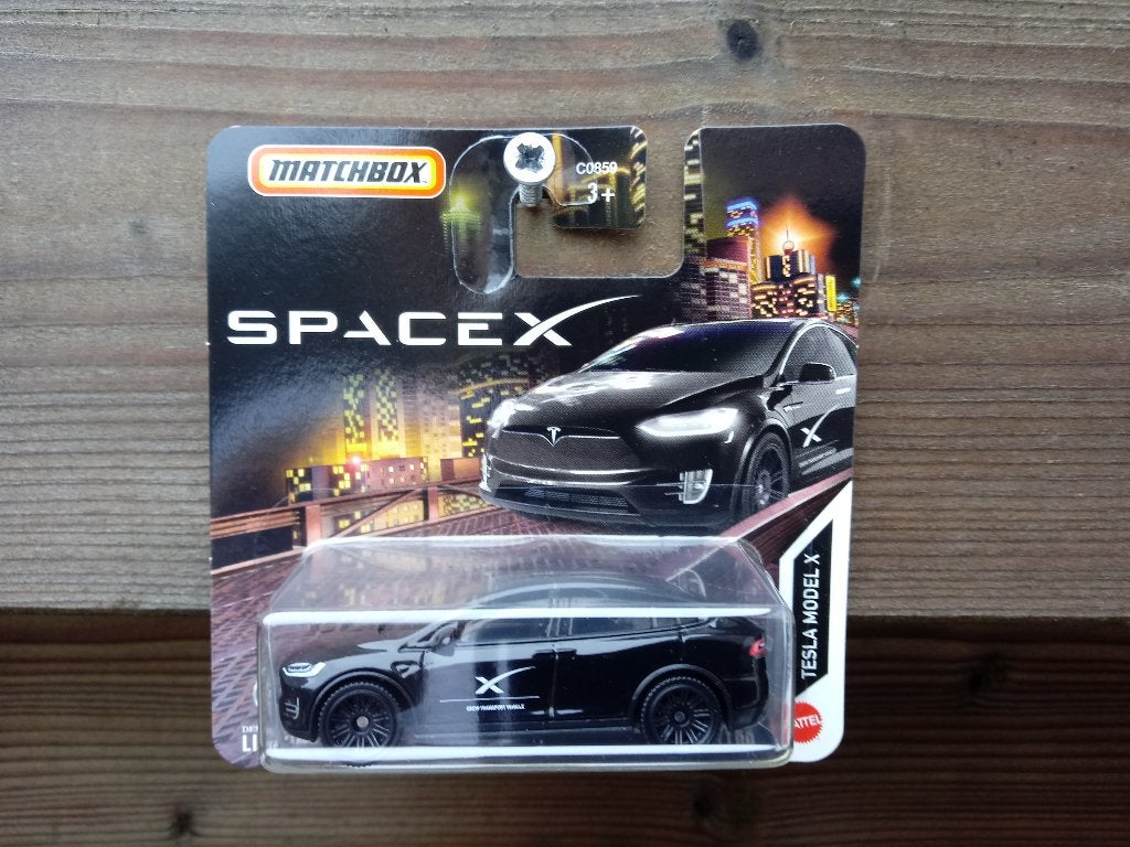 Tesla Model X SpaceX Matchbox, Ophalen, Nieuw, Auto