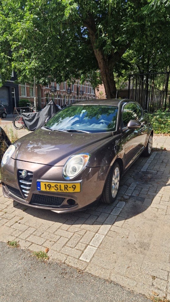 Alfa Romeo MiTo +Nieuwe APK! +Winterbanden +Carplay/Android, Auto's, Voorwielaandrijving, 28 km/l, Zwart, 4 cilinders