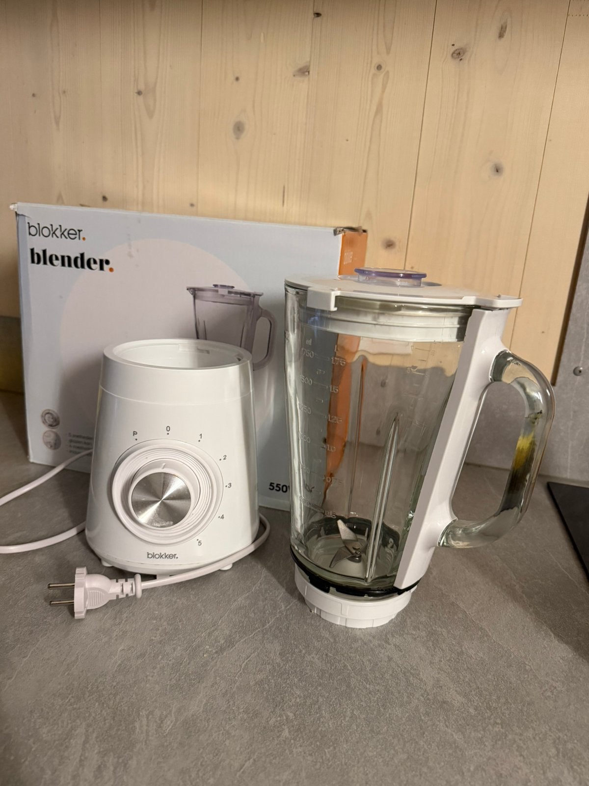 Blokker blender, Witgoed en Apparatuur, Blenders, Ophalen of Verzenden, Zo goed als nieuw, Blender