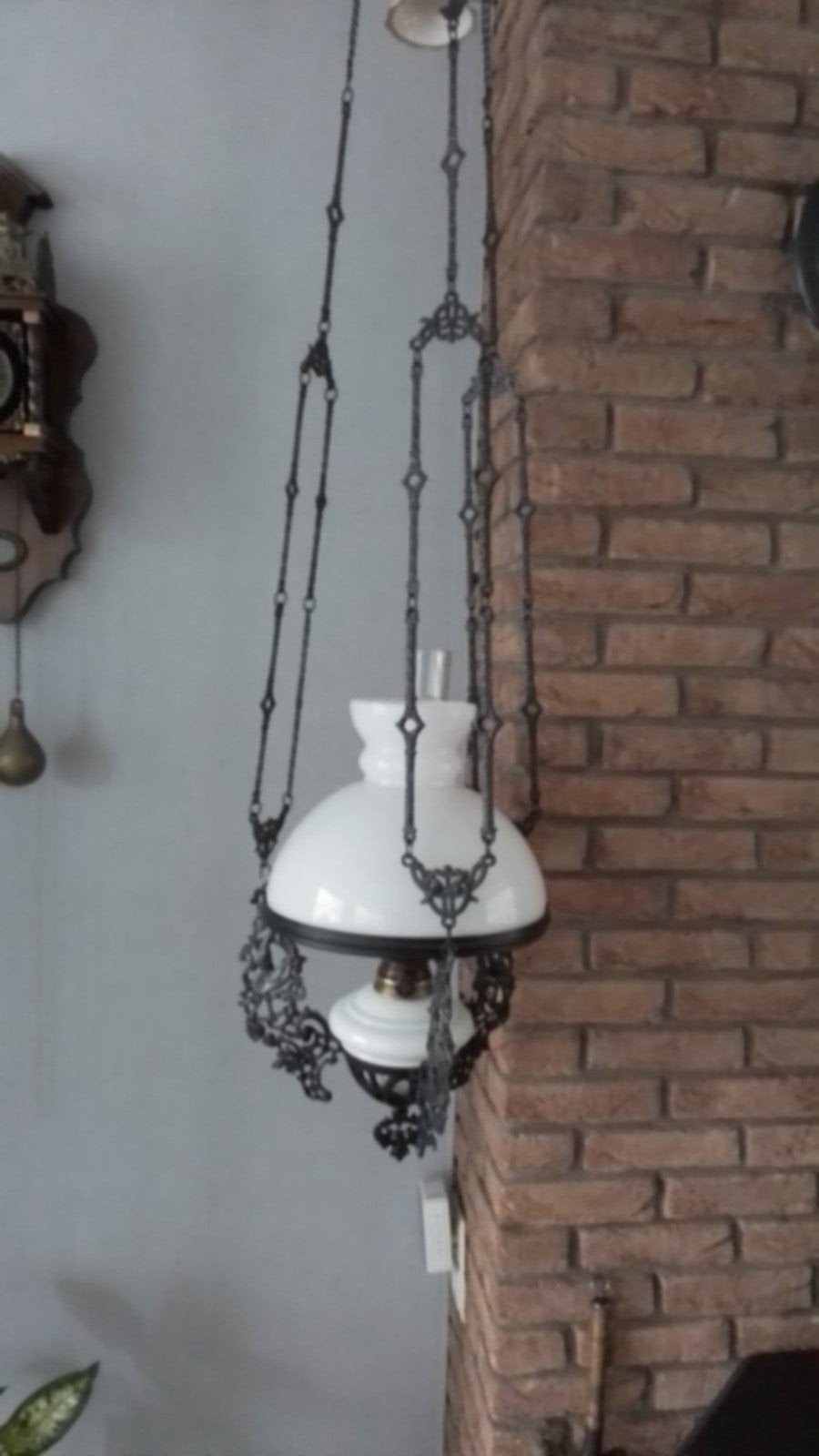 Olielamp   schippertje, Antiek en Kunst, Ophalen