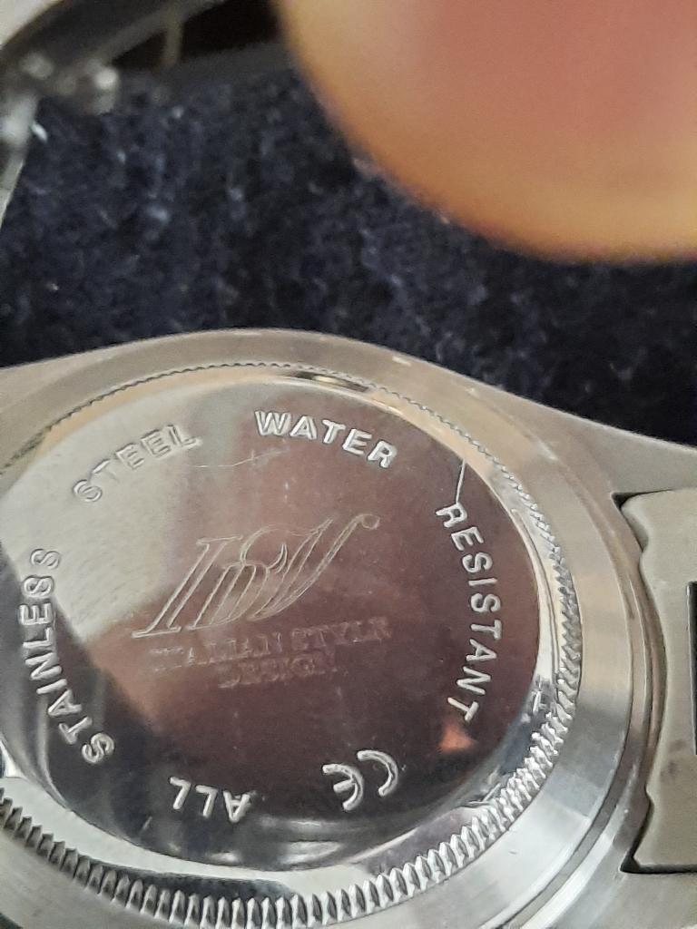Ira Del Valle vintage heren horloge, Ophalen of Verzenden, Gebruikt