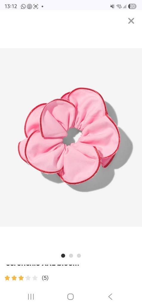 Scrunchie, Sieraden, Tassen en Uiterlijk, Uiterlijk | Haarverzorging, Ophalen of Verzenden