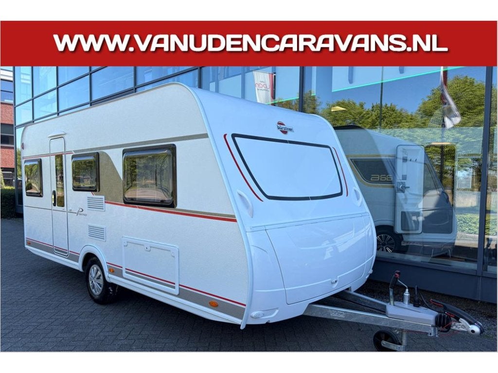 Bürstner Premio 460 TL | AIRCO ACTIE!, Caravans en Kamperen, Caravans, Standaardzit, Bedrijf, 5 tot 6 meter, Overige typen