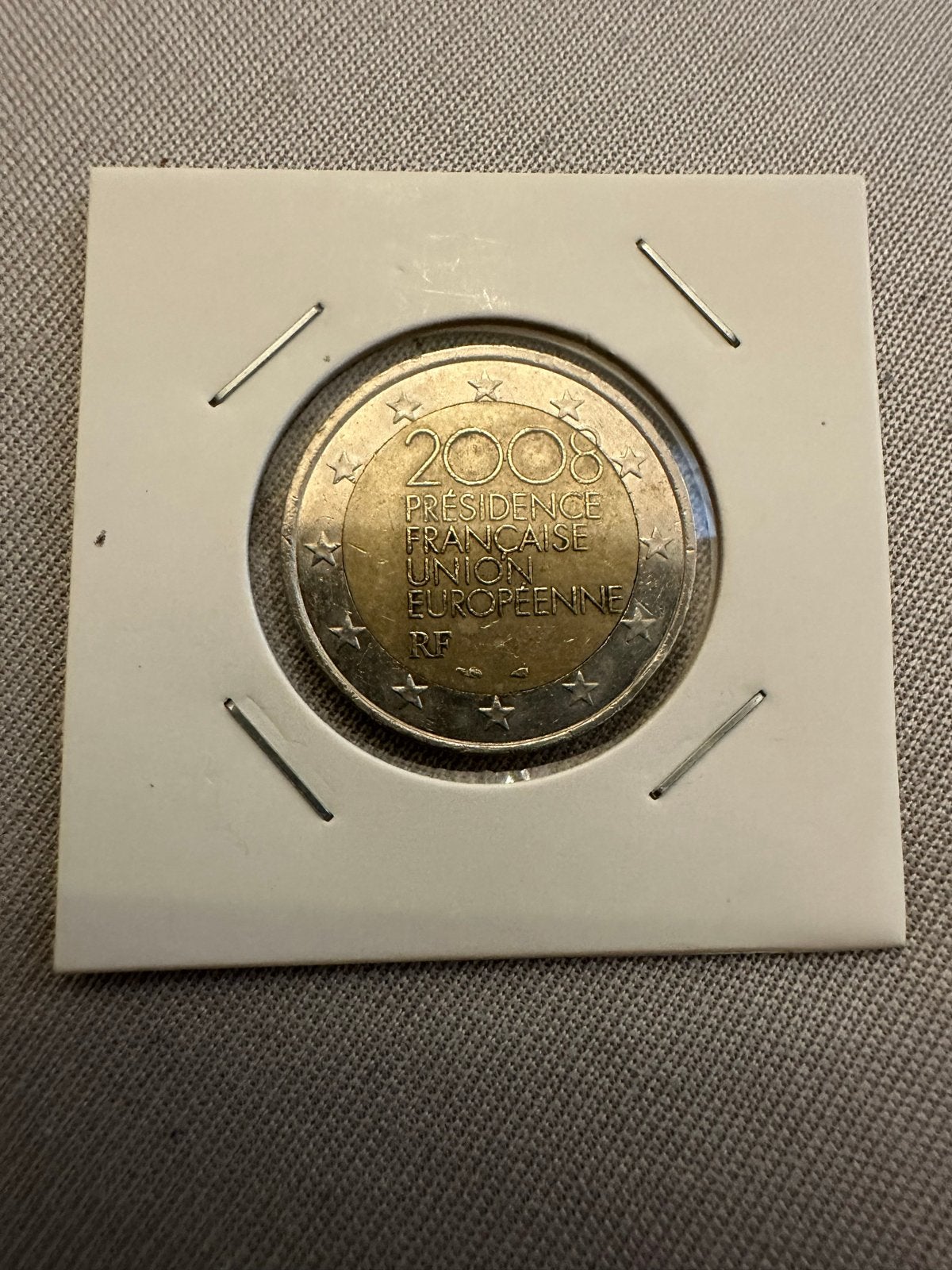 2 Euro Frankrijk 2008 EU Voorzitterschap, Verzenden, Frankrijk, 2 euro, Losse munt
