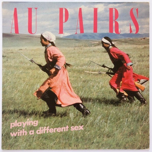 au pairs/playing with a different sex-punk/new wave-ZELDZAAM, Cd's en Dvd's, LP, Gebruikt, Inclusief insert, Verzenden