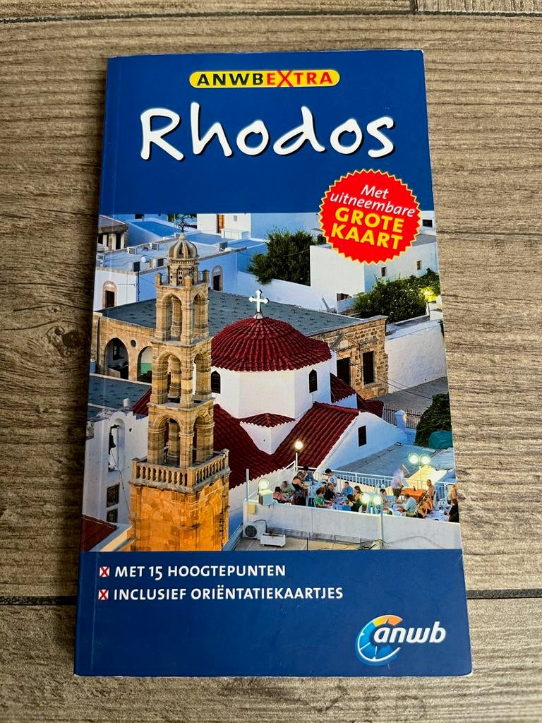 ANWB Extra - Rhodos Reisgids, Boeken, Europa, Ophalen of Verzenden, Zo goed als nieuw, Reisgids of -boek