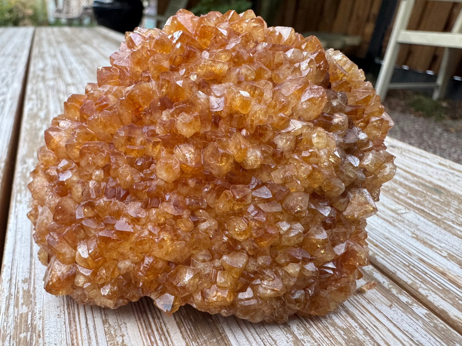 Citrien, Verzamelen, Mineralen en Fossielen, Ophalen of Verzenden