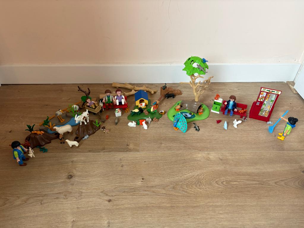 Playmobil Kinderboerderij Set - Compleet met Dieren en Figur, Ophalen of Verzenden, Zo goed als nieuw