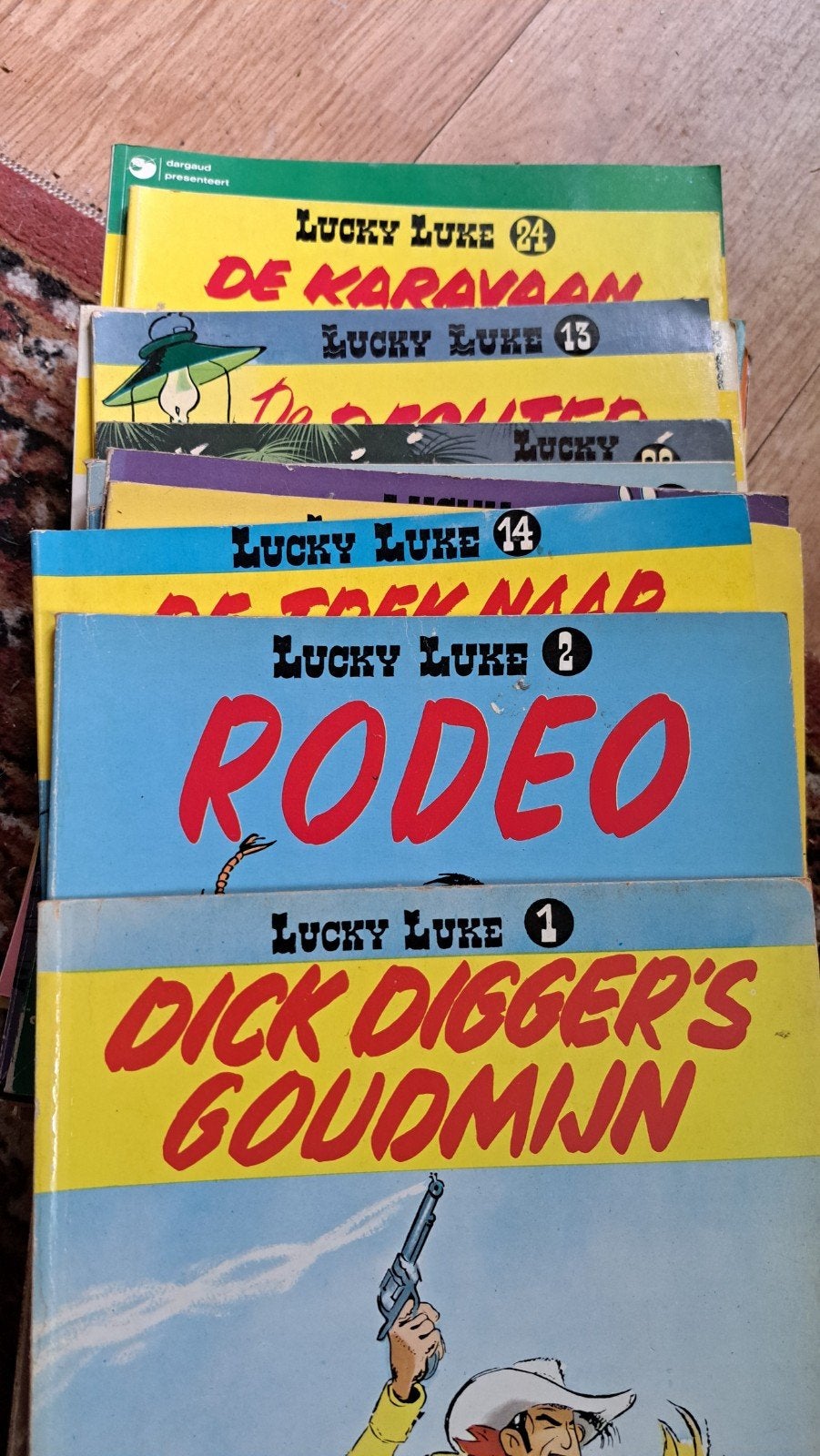 Lucky Luke Stripboeken Collectie - Diverse Titels, Meerdere stripboeken, Ophalen of Verzenden, Gelezen