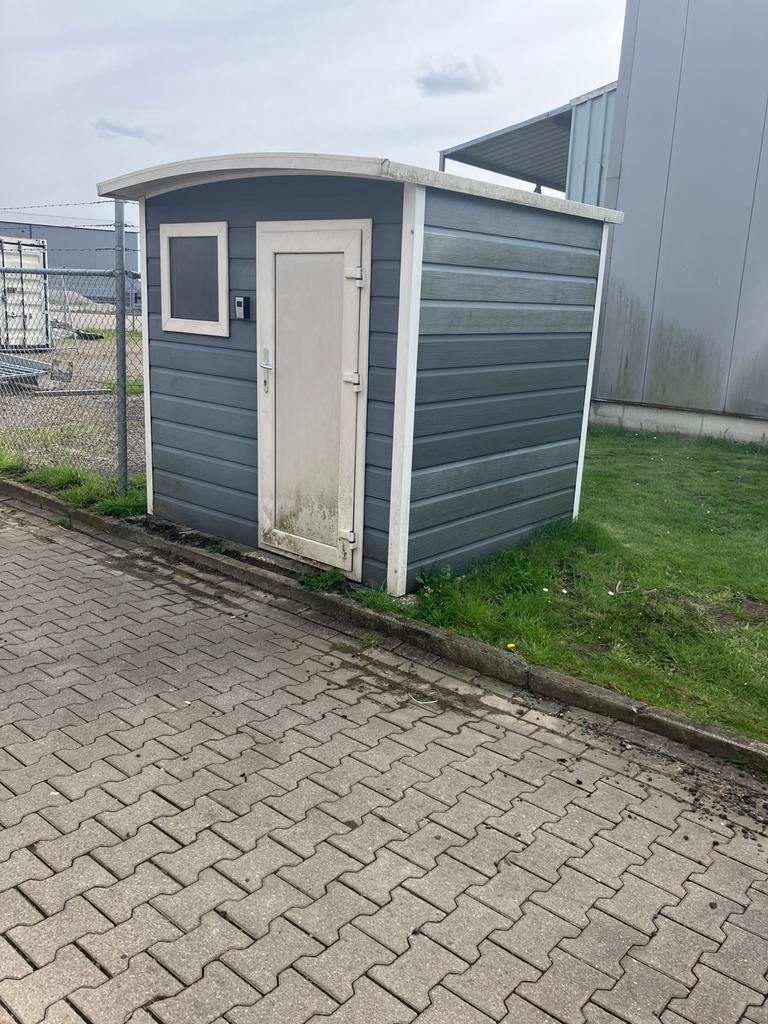Tuinhuis 220x190, kunstof bekleding, geïsoleerd, Minder dan 250 cm, Kunststof, Ophalen of Verzenden, 1 raam