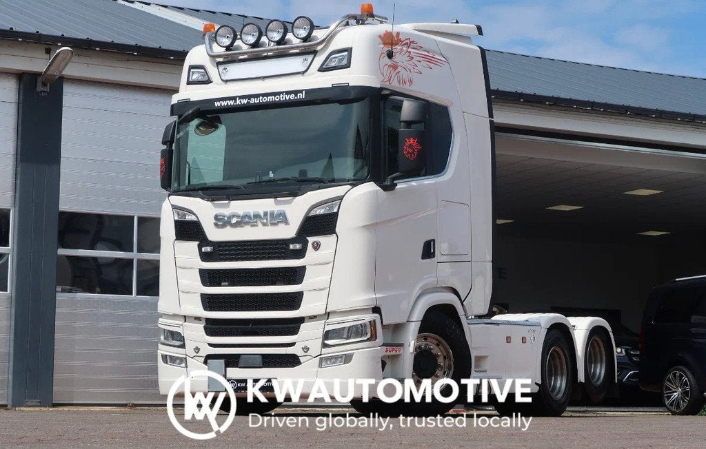 Scania S730 V8 NGS 6X2/ FULL AIR/ RETARDER/ HYDRAULICS/ ACC, Automaat, Euro 6, Scania, 730 pk