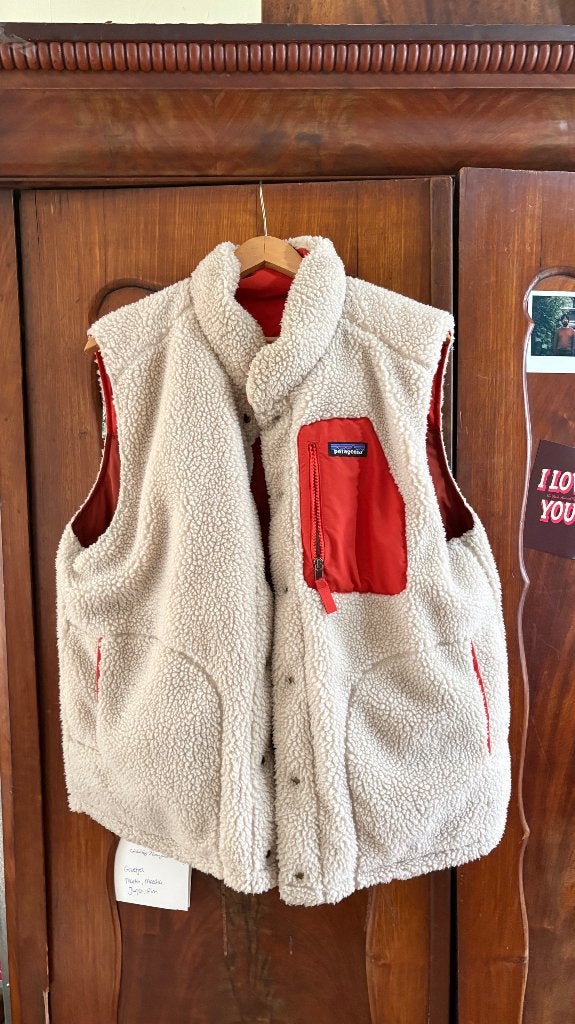 Vintage Patagonia bodywarmer teddy, Ophalen, Maat 52/54 (L), Zo goed als nieuw, Patagonia