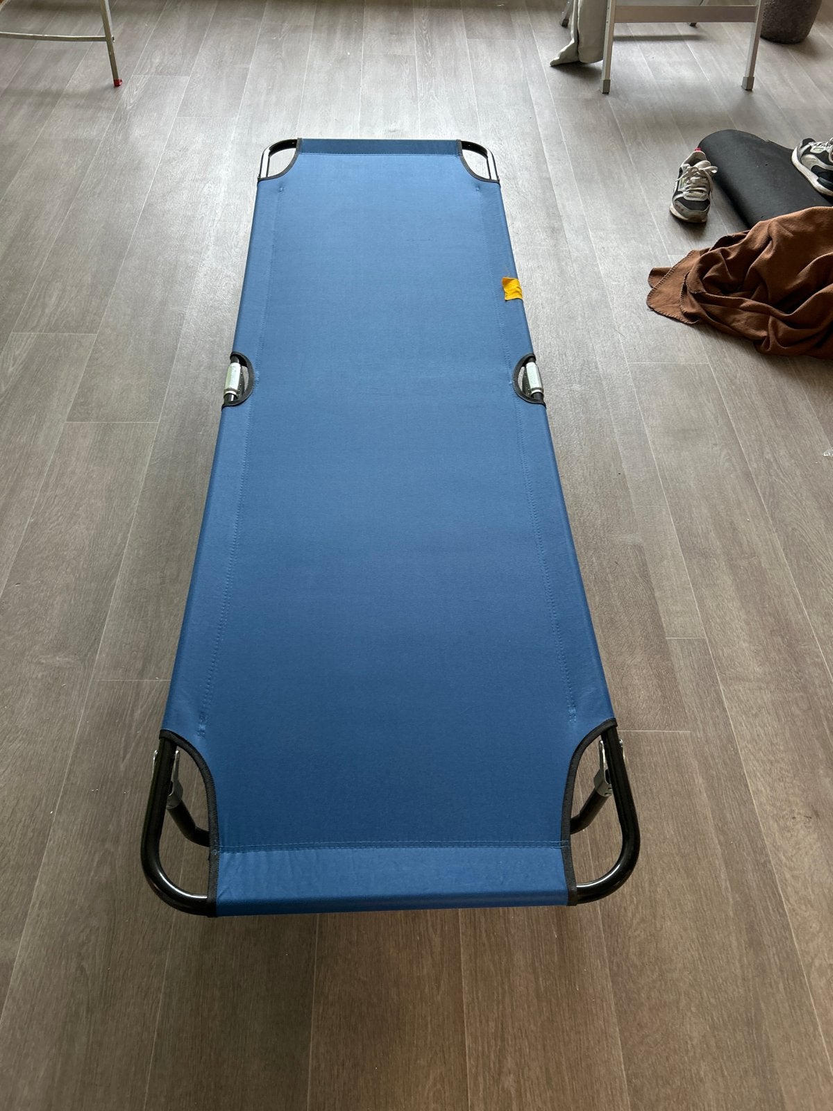 VidaXL 1-persoons opvouwbaar stretcher/veldbed,, Ophalen of Verzenden, Zo goed als nieuw