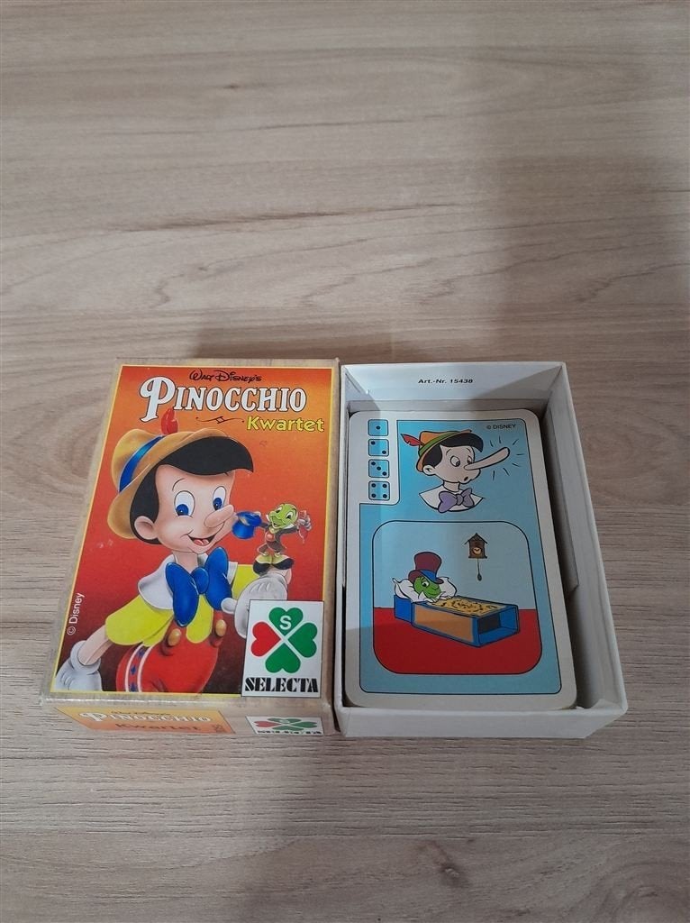 Disney - Pinocchio Kwartet - s3650, Verzenden, Zo goed als nieuw