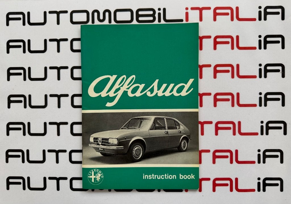 Alfa Romeo Alfasud instructieboek 1973, Auto diversen, Ophalen of Verzenden
