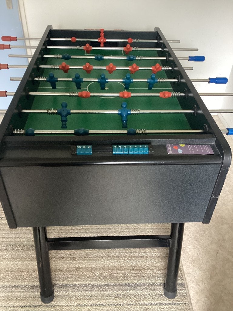 Voetbaltafel, Ophalen, Gebruikt