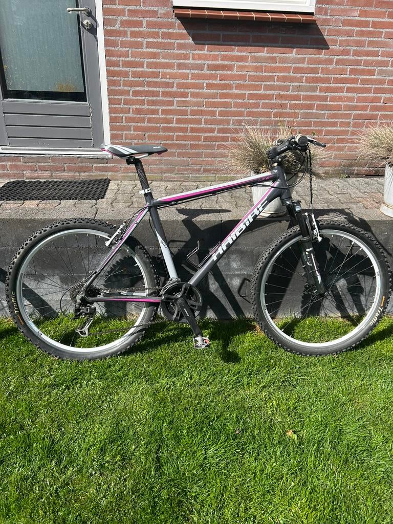 Mountainbike/crossfiets 26 inch, Fietsen en Brommers, Gebruikt, 26 inch, Meer dan 20 versnellingen, Ophalen