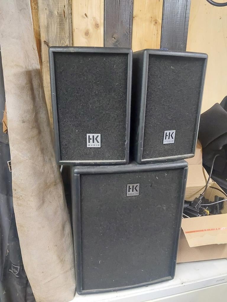 HK Audio Lucas Smart 10 inch + 2x 6,5 inch top, Ophalen, Zo goed als nieuw