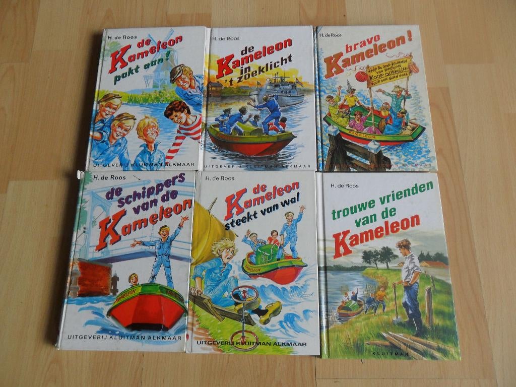 H de ROOS KAMELEON BOEKEN  BRAVO KAMELEON JONGENSBOEKEN, Ophalen of Verzenden, Zo goed als nieuw, H DE ROOS, Non-fictie