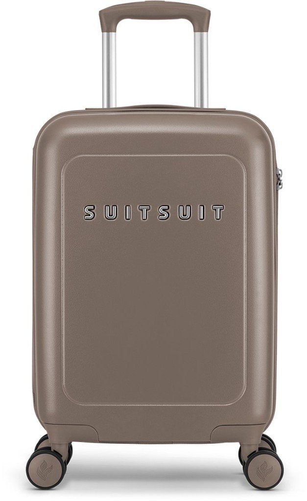 ✅ SUITSUIT Natura Plaza Taupe koffer 55 cm - NIEUW, Sieraden, Tassen en Uiterlijk, Koffers, Wieltjes, 50 tot 60 cm, Hard kunststof